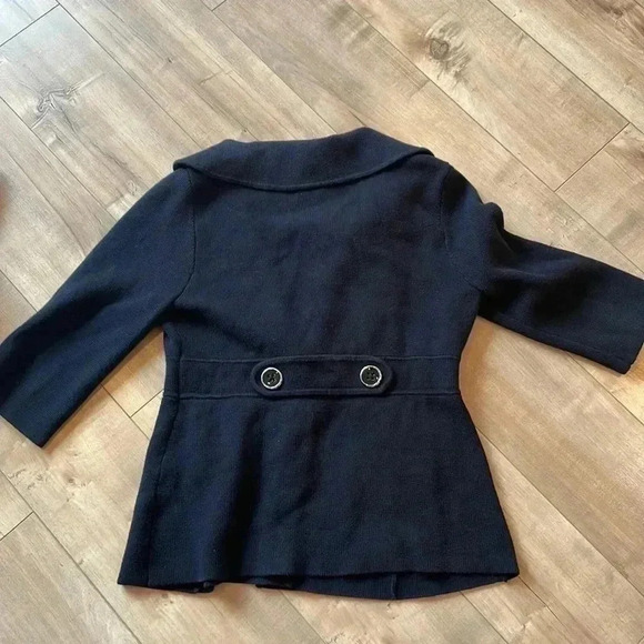 Classiques Entier Sweater Jacket Cardigan with Pockets 3/4 Sleeves Sz S - Picture 6 of 6